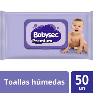 Toallas húmedas Babysec Premium 50 un