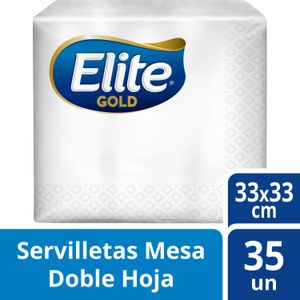 Servilletas Elite Gold 35 un