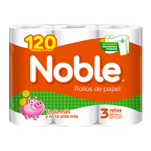 Rollo de cocina Noble 40 paños 3 un