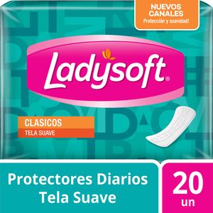 Protectores diarios Ladysoft Clásicos 20 un