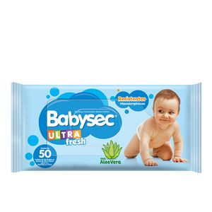 Toallas húmedas Babysec Ultrafresh 50 un