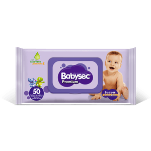 Toallas húmedas Babysec Premium 50 un