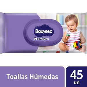 Toallas húmedas Babysec Premium 45 un