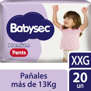 Babysec Pants Premium XXG x 20 un